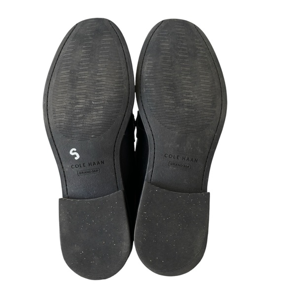 COLE HAAN Stassi Chain Trim Leather Bit Loafers 7.5 - Picture 8 of 16